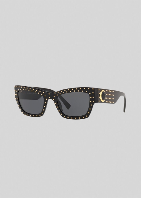 Ochelari de Soare Versace Versace Medusa Ares Stud Dama | RKOYIMD-49